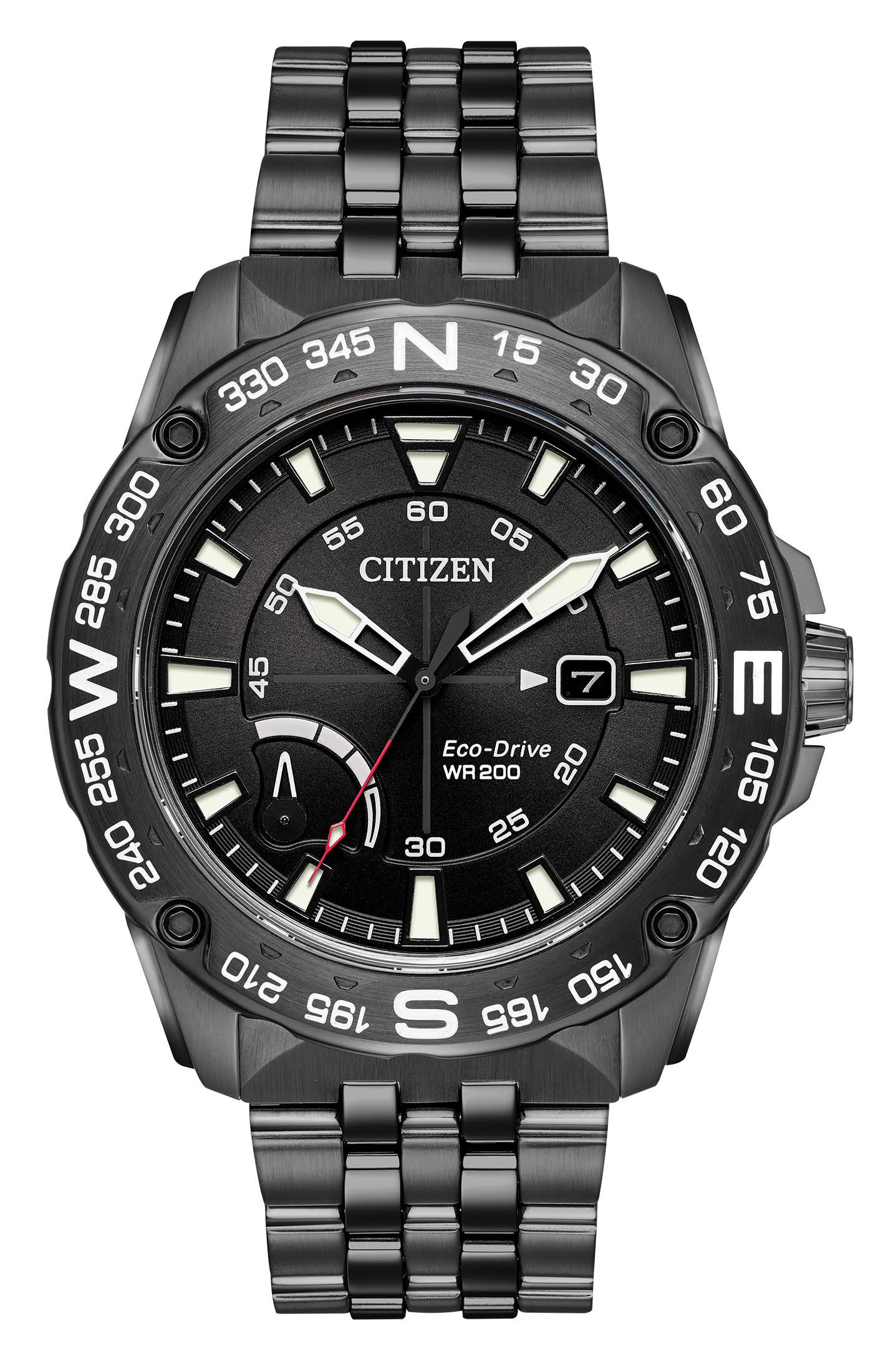 Citizen AW7047-54H Mens Eco-Drive Watch PRT Stainless Steel band
