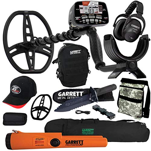 Garrett at MAX Metal Detector with MS-3, Pro-Pointer at Z-Lynk, Carry Bag & More (Pack 1)