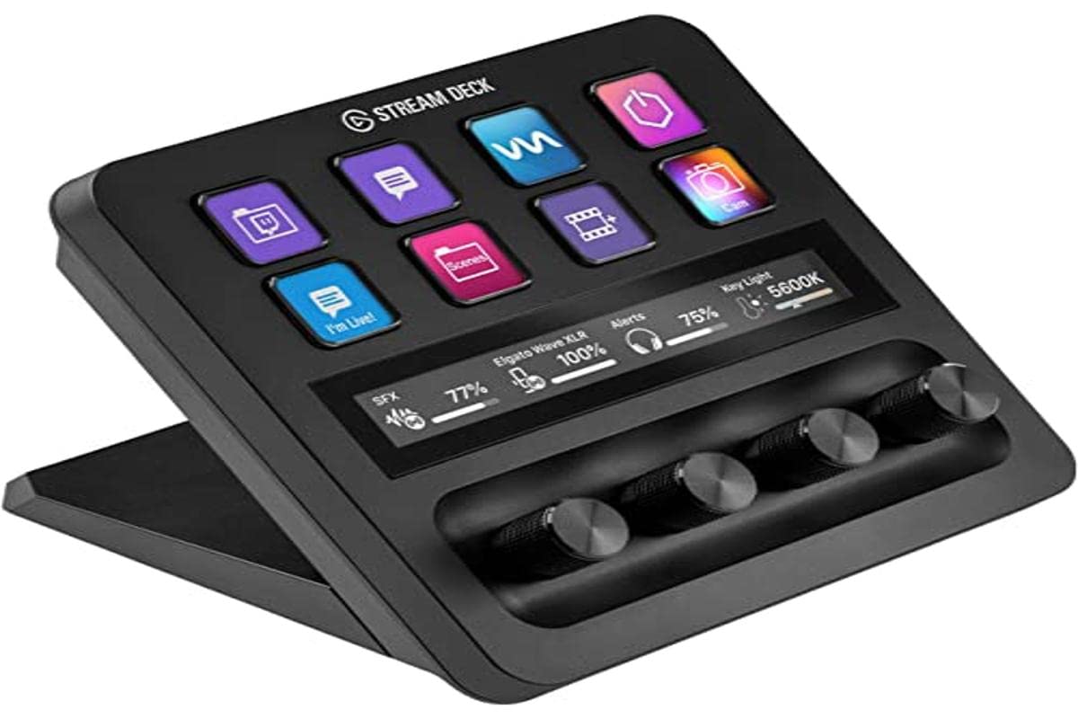 Elgato Stream Deck +, Audio Mixer, Production Console a...