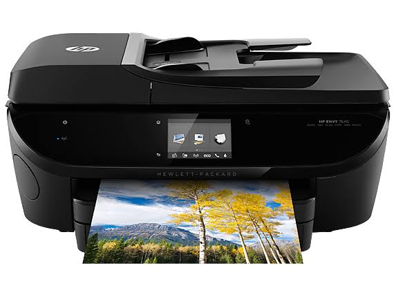 HP Envy 7640 Wireless All-in-One Photo Printer with Mob...