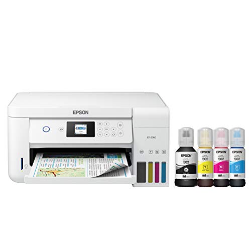 Epson EcoTank  Wireless Color All-in-One Cartridge-Free...