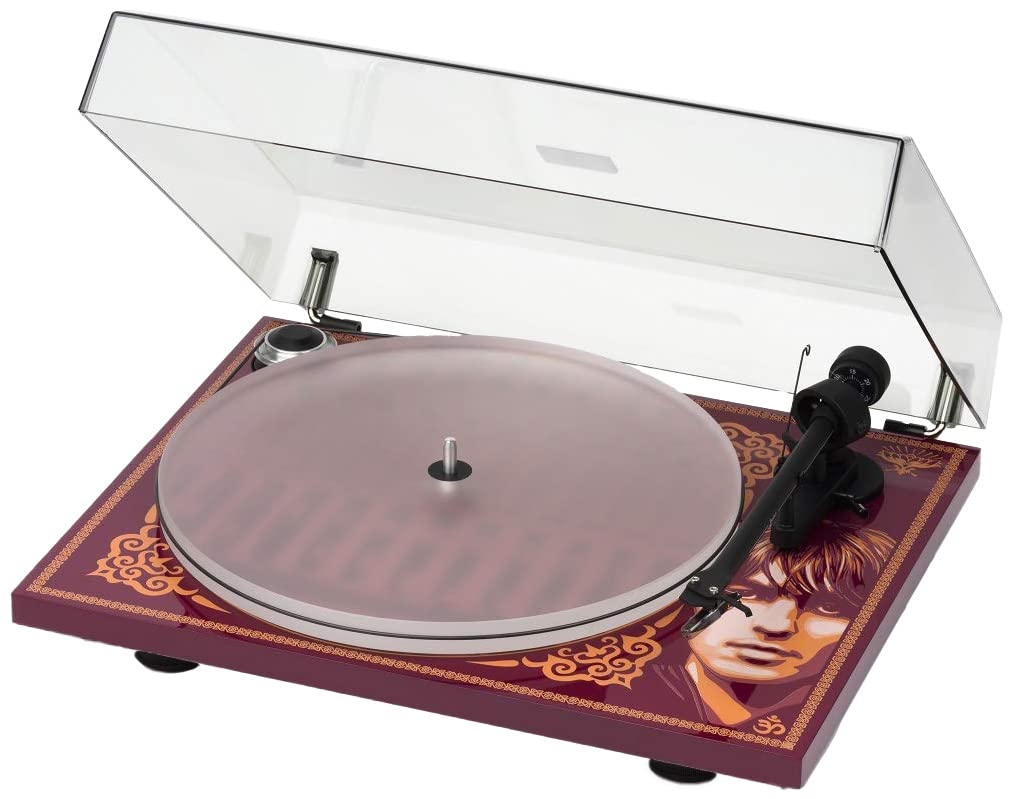 Pro-Ject Essential III George Harrison, Special Edition Turntable with 8.6” Aluminium tonearm and pre-Mounted Ortofon OM10 Cartridge