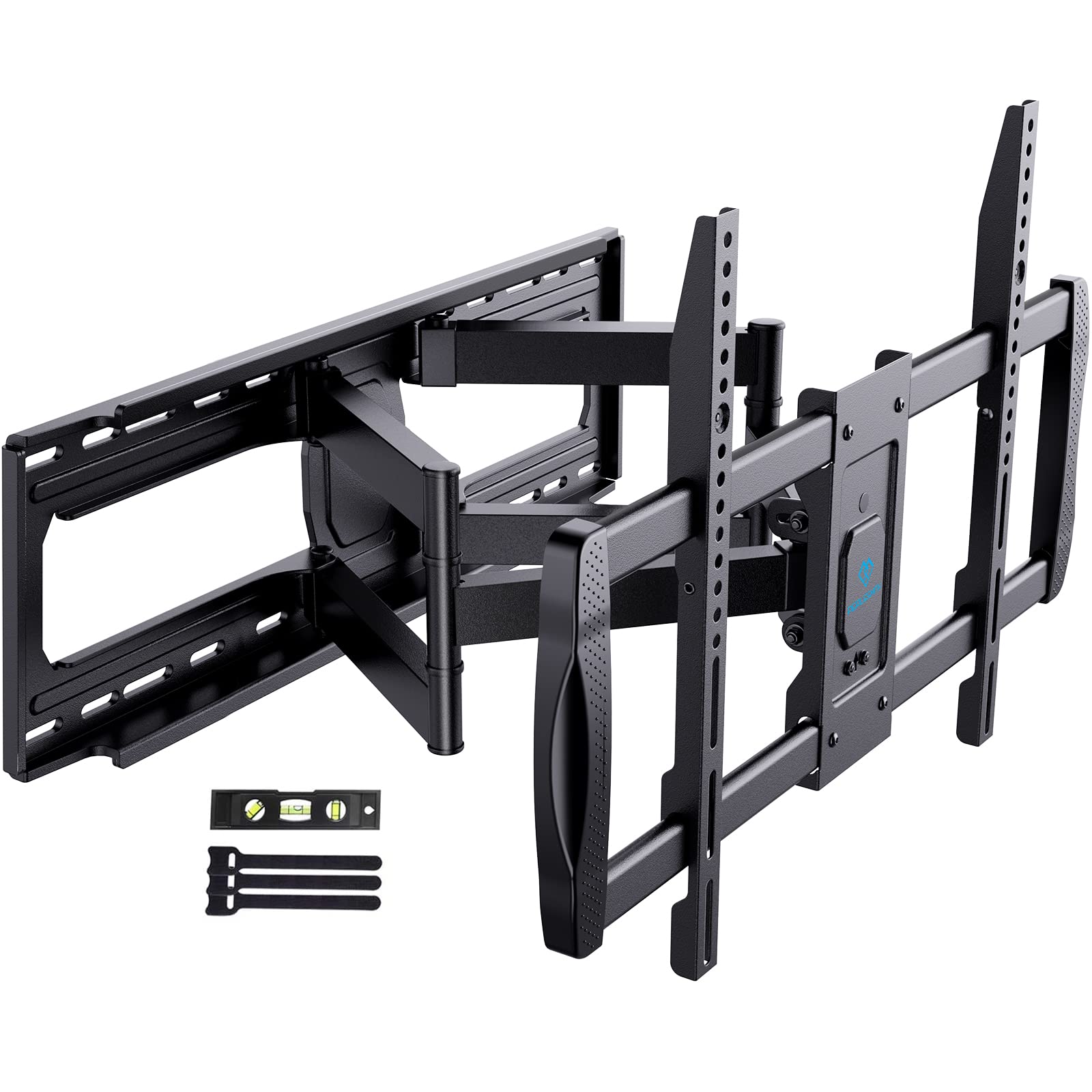 PERLESMITH Full Motion TV Wall Mount for 50”-90” TVs, TV Mount Bracket Dual Articulating Arms Swivel Extension tilt up to 165lbs, Max VESA 800x400mm, Fits 16”18” to 24" Studs, PSXFK1