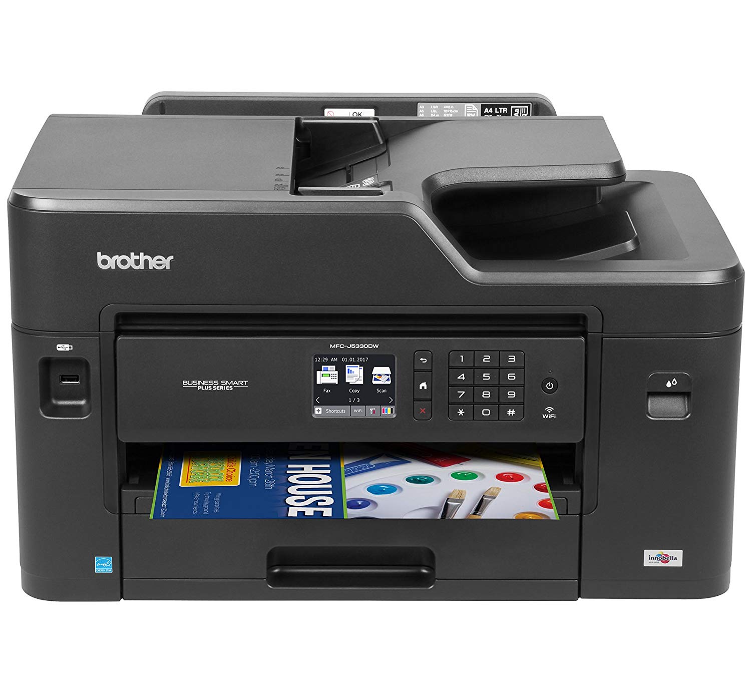 Brother Printer MFCJ5330DW Wireless Color Printer with ...
