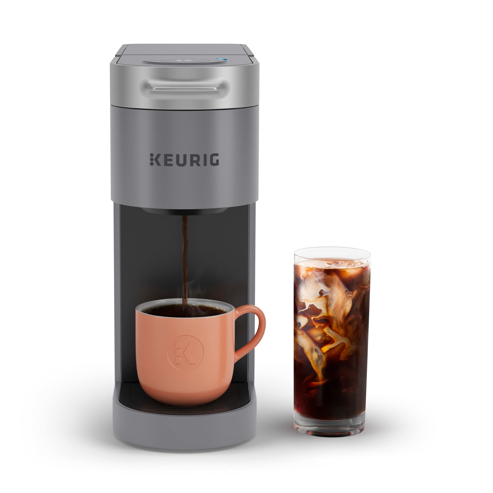 Keurig K-Slim + ICED Single Serve Coffee Maker, Brews 8...