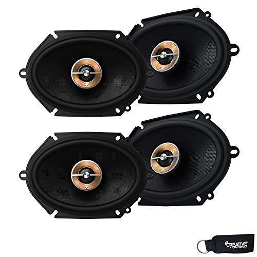 Infinity - Two Pairs of KAPPA-86CFX Kappa 6X8/5X7 Inch Two-Way Coaxial Speakers