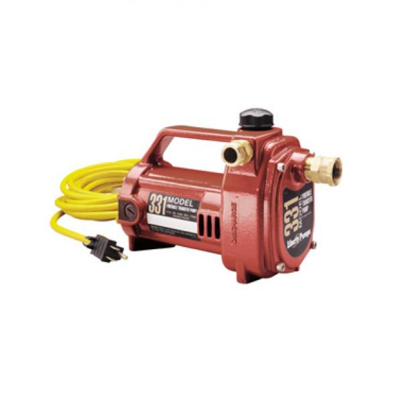 Liberty Pumps 331 Portable Transfer Pump, one-size, RED