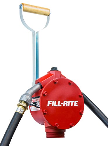 Fill-Rite FR152 Piston Hand Pump with Hose & Nozzle Spout