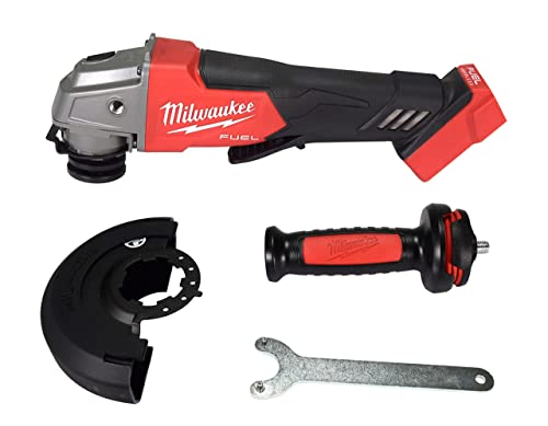 Milwaukee 2880-20 M18 FUEL Brushless Lithium-Ion 4-1/2 in. / 5 in. Cordless Small Angle Grinder with No-Lock Paddle Switch (Tool Only)