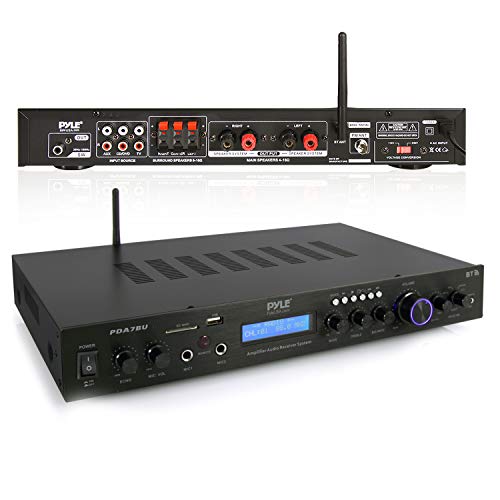 Pyle - 5 Channel Rack Mount Bluetooth Receiver, Home Th...