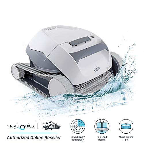 Dolphin E10 Automatic Robotic Pool Cleaner with Easy to...