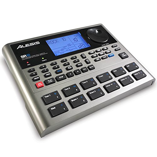 Alesis SR-18 | Studio-Grade Standalone Drum Machine With On-Board Sound Li-brary, Performance Driven I/O and In-Built Effects / Processors
