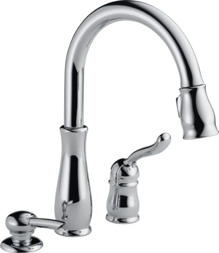 Delta Faucet Delta 978-SD-DST Leland Single Handle Kitc...