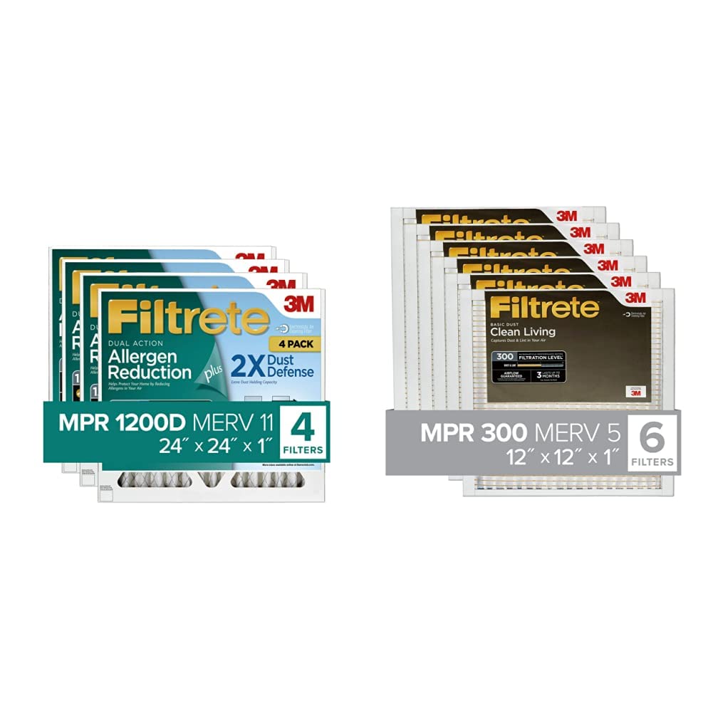 Filtrete Air Filter MPR 1000 MERV 11, Allergen Defense
