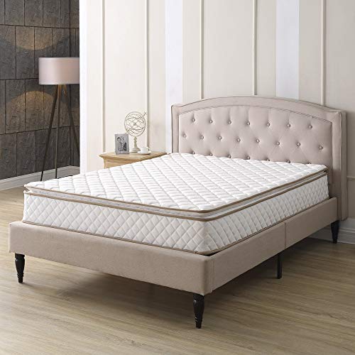 Classic Brands Individually Wrapped Coils Innerspring Pillow Top 10-Inch Mattress for Added Comfort and Support, Twin