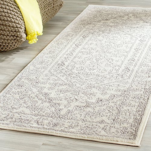 Safavieh Adirondack Collection 10' x 14' Silver/Black ADR108A Oriental Medallion Non-Shedding Living Room Bedroom Dining Home Office Area Rug
