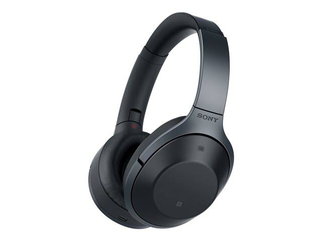 Sony Premium Noise Cancelling, Bluetooth Headphone, Black (MDR1000X/B)
