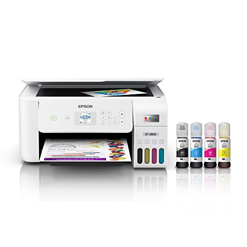 Epson Premium EcoTank 2803 Series All-in-One Color Inkj...