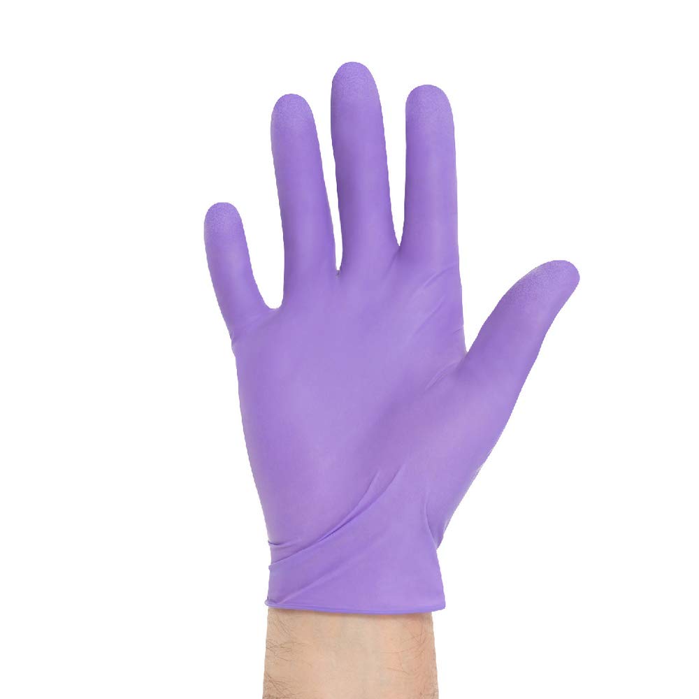 Kimberly-Clark Professional Haylard Health Purple Nitrile Exam Gloves (55081), 5.9 Mil, Ambidextrous, 9.5”, Small, 100 Nitrile Gloves / Box, 10 Boxes / Case, 1,000 / Case