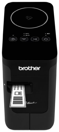 Brother P-touch, PTP750W, Wireless Label Maker, NFC Con...