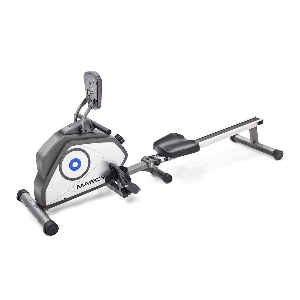Marcy Foldable 8-Level Magnetic Resistance Rowing Machine with Transport Wheels NS-40503RW
