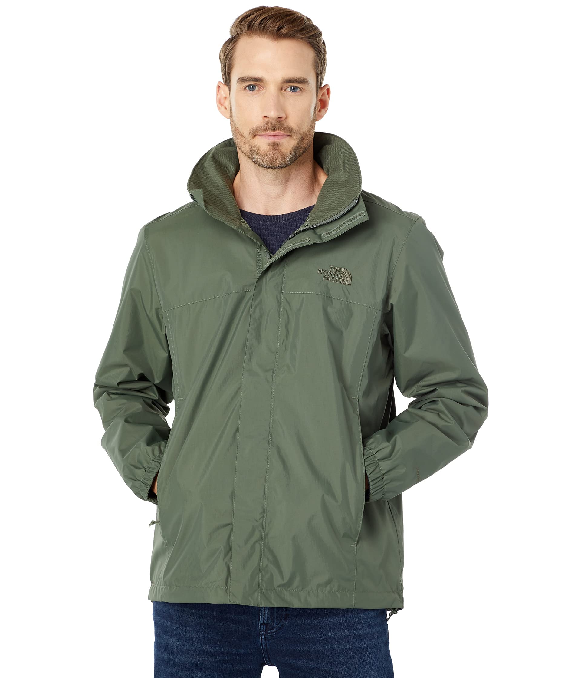 The North Face Men's Resolve 2 Waterproof Hooded Rain Jacket