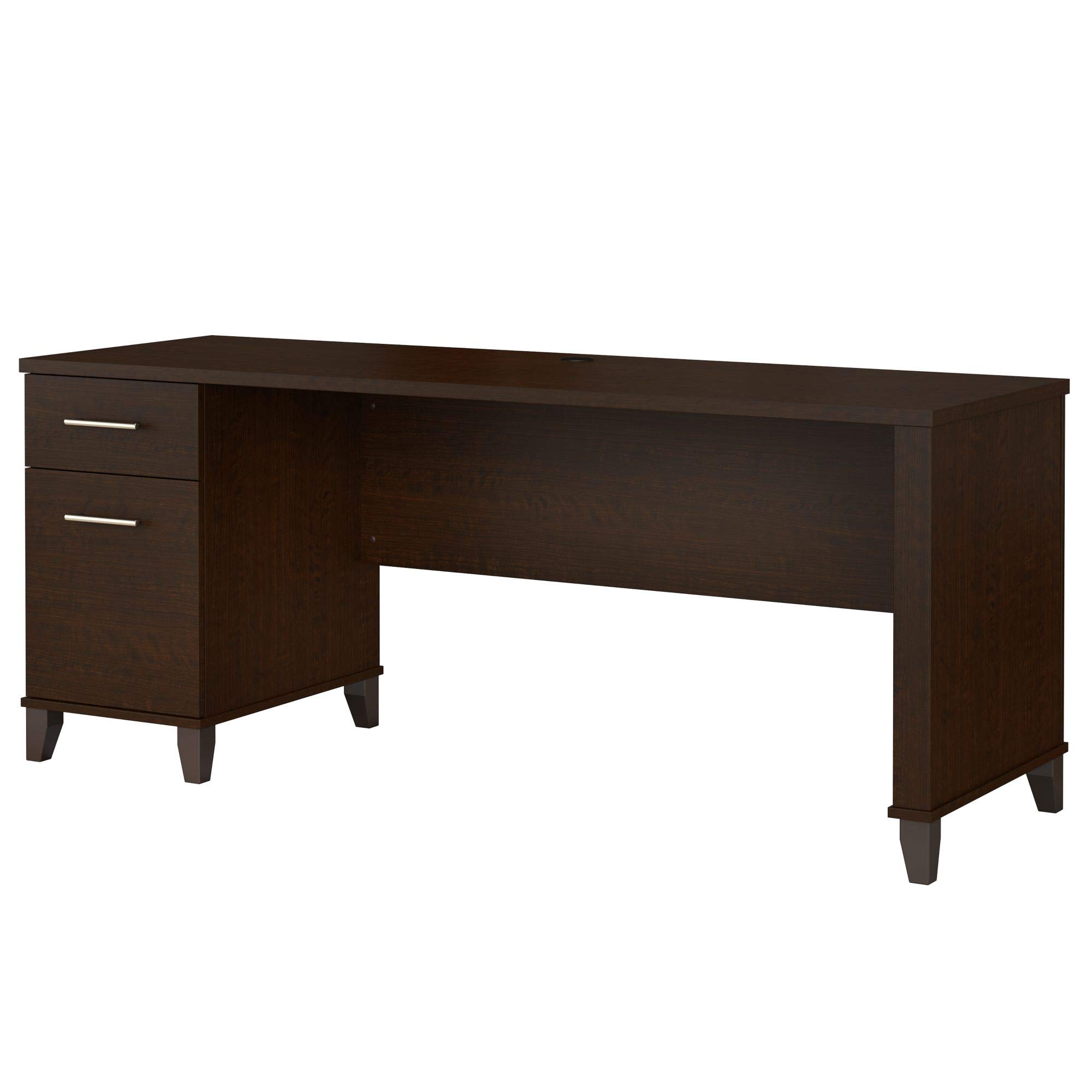 Bush Furniture Somerset 72W Office Desk with Drawers in...