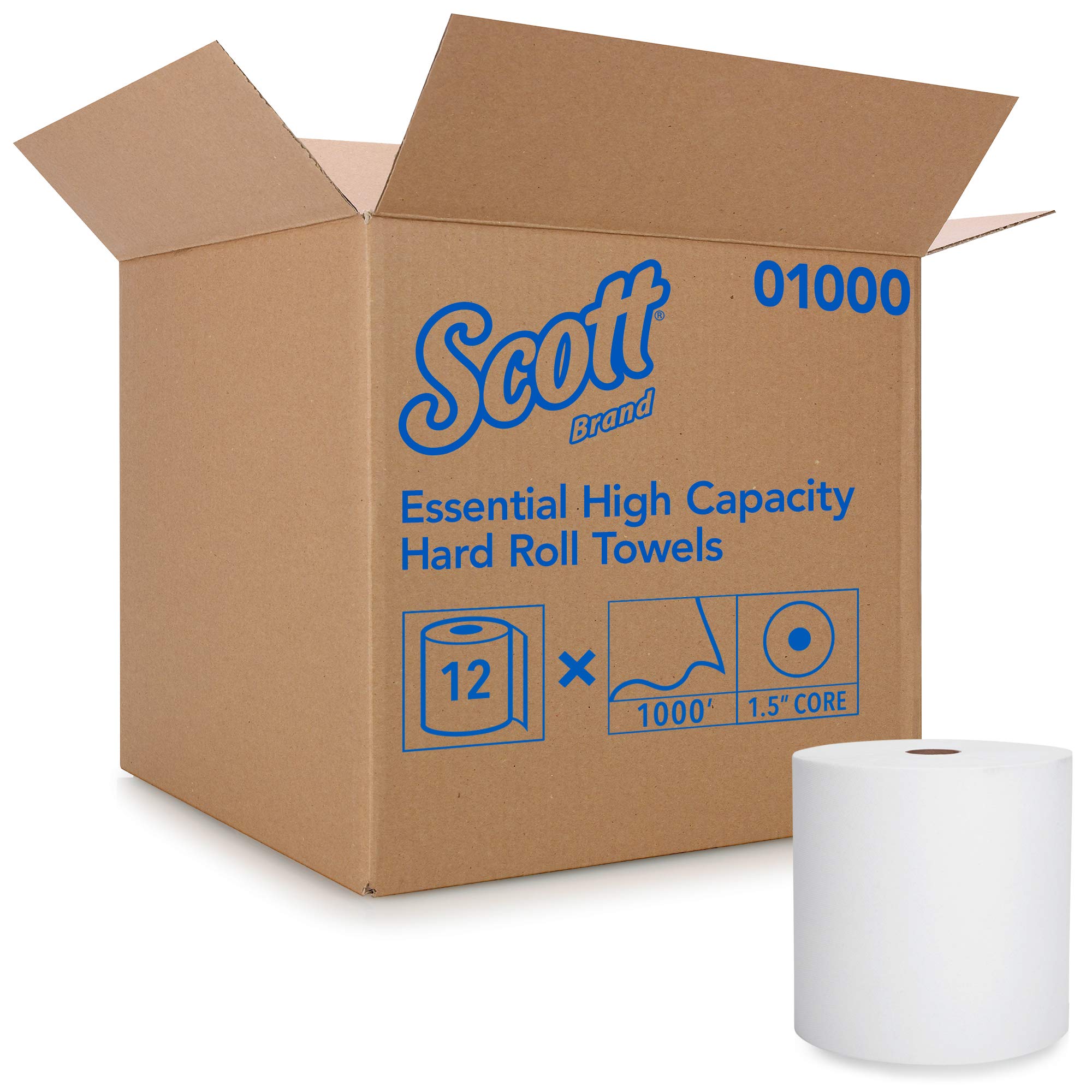 Scott Essential High Capacity Hard Roll Paper Towels (0...