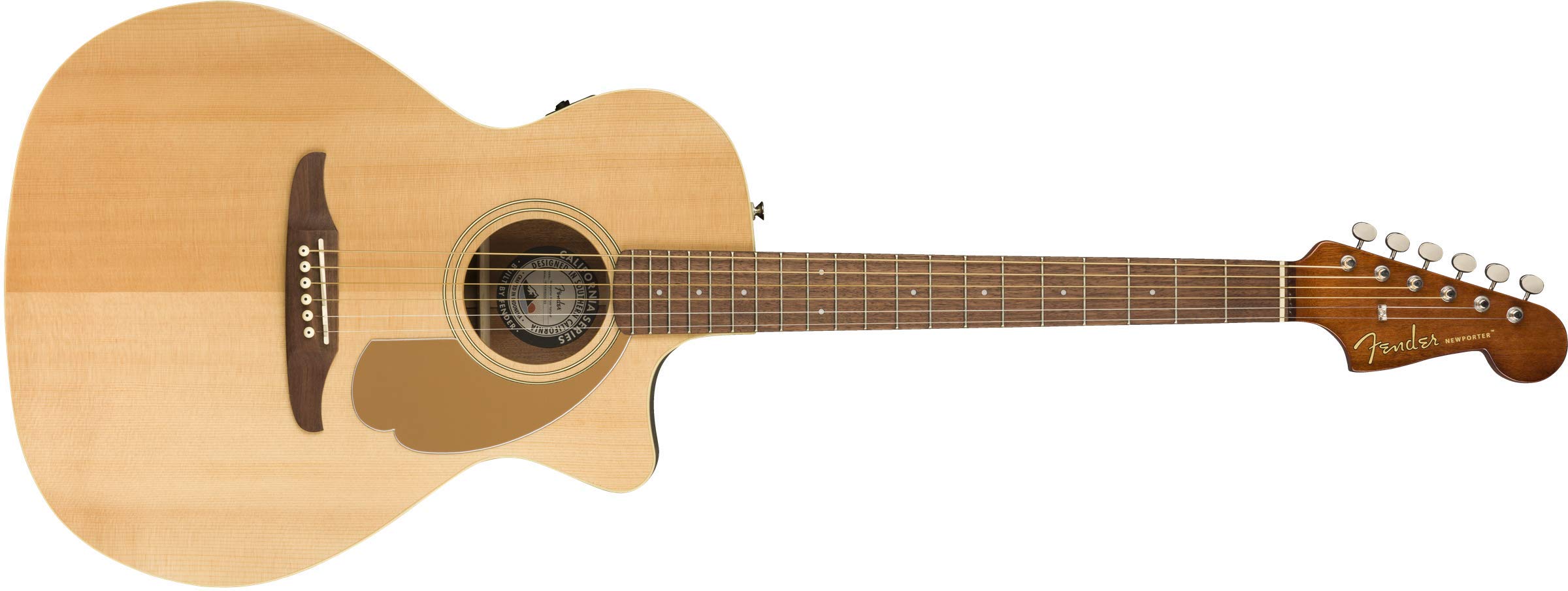Fender Newporter Player Acoustic Guitar - Natural