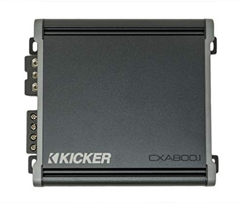 Kicker 46CXA8001 Car Audio Class D Amp Mono 1600W Peak ...