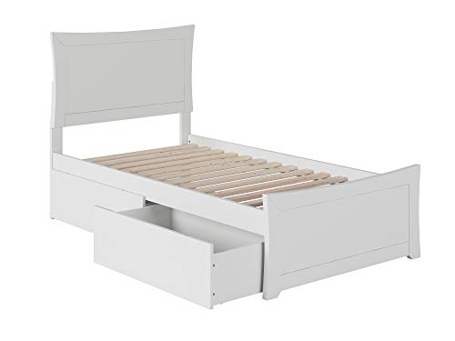 Atlantic Furniture AR9036111 Metro Platform Bed with Ma...