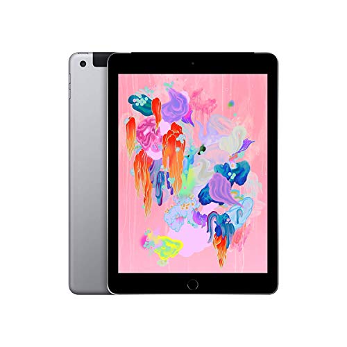 Apple iPad 9.7-inch (6th Gen) A1954 (GSM Unlocked + Verizon) - 32GB / Space Gray (Renewed)