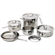 Chefs Classic Cookware 10pc Stainless Steel