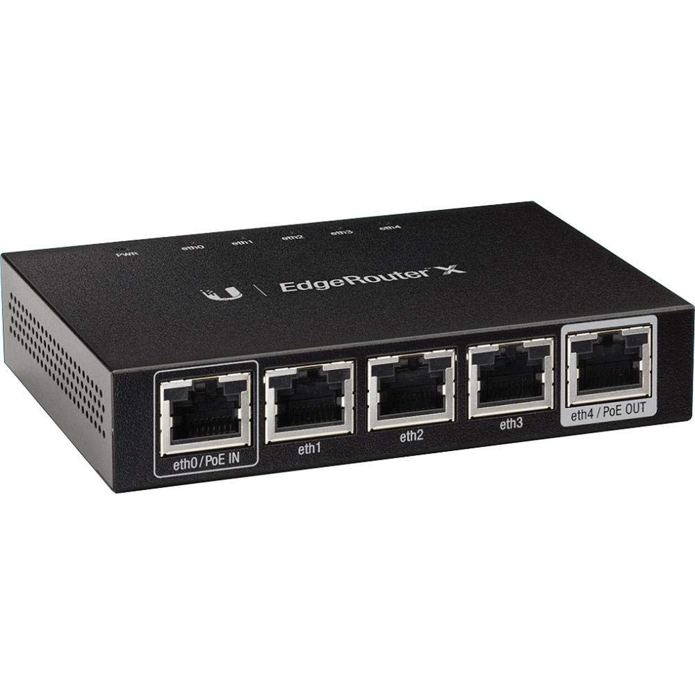 Ubiquiti Networks EdgeRouter X, 4-Port Gigabit Router, ER-X, ER-X (Router, ER-X)
