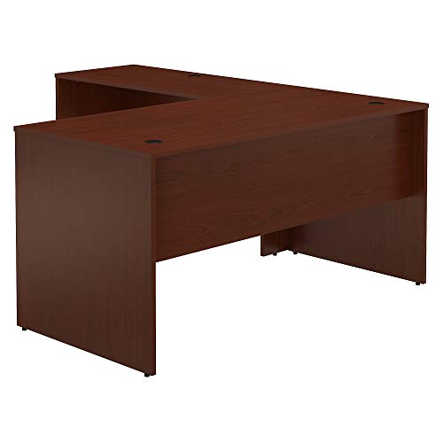 Bush Furniture Commerce 60W L Shaped Desk in Autumn Cherry