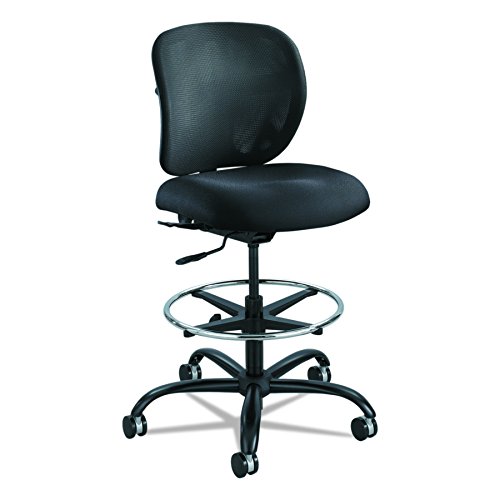 Safco Products Vue 24/7 Heavy Duty Stool home-office-furniture, Fabric, Black