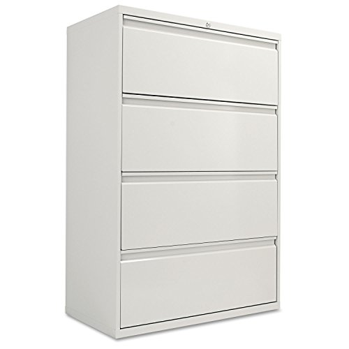 Alera , Four-Drawer Lateral File Cabinet, 36w x 19-1/4d...