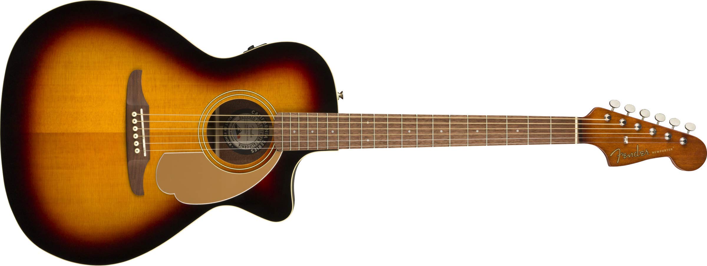 Fender Newporter Player Acoustic Guitar - Sunburst
