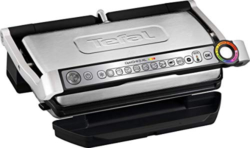 T-fal GC722D53 1800W OptiGrill XL Stainless Steel Large...