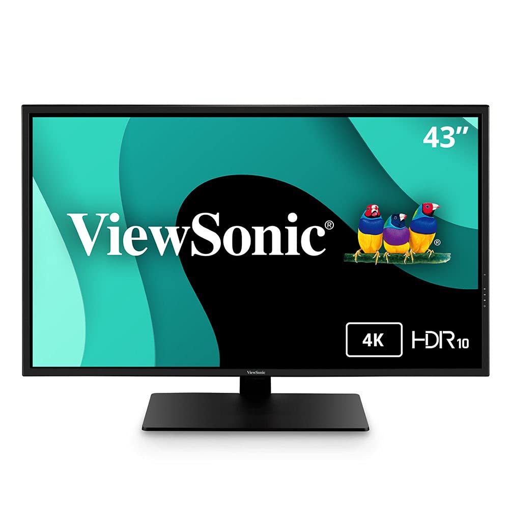 Viewsonic VX4381-4K 43 Inch Ultra HD MVA 4K Monitor Wid...