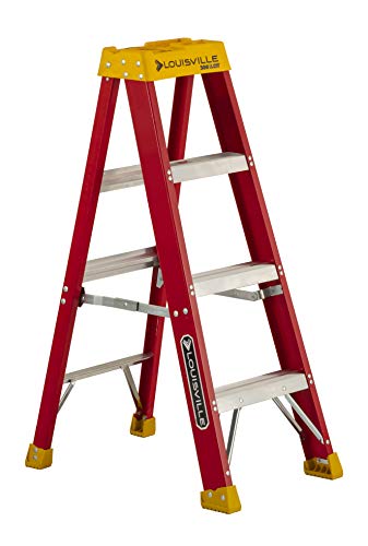 Louisville Ladder 300-Pound Duty Rating Fiberglass Step...
