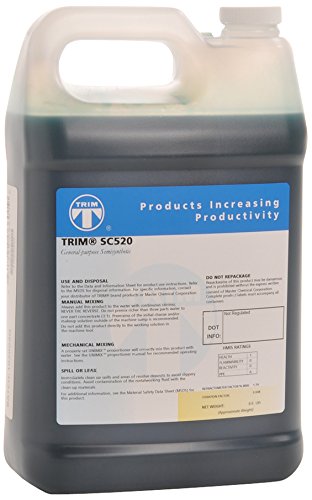 Master Chemical Trim Cutting & Grinding Fluids SC520/1 General Purpose Semisynthetic Fluid Concentrate, 1 gal Jug