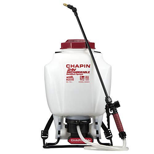 Chapin 63924 4-Gallon 24-volt Extended Spray Time Batte...