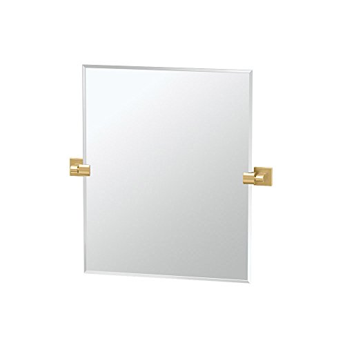 Gatco 4059 Elevate Frameless Oval Mirror, Chrome, 26.5&...