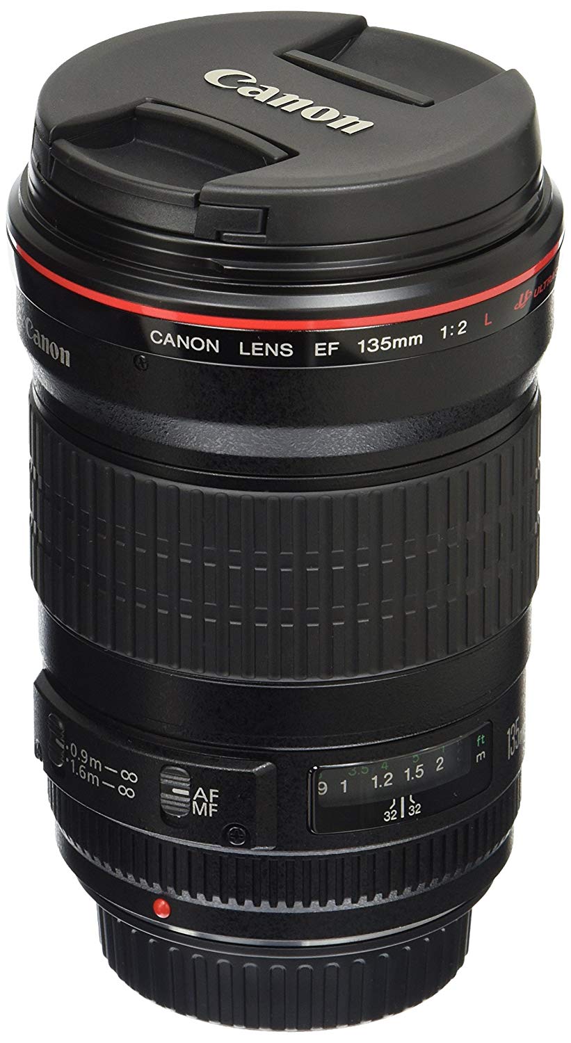 Canon EF 135mm f/2L USM Lens for SLR Cameras - Fixed