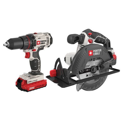 Porter-Cable PCCK605L2 20V Max Lithium Ion 2-Tool Combo Kit