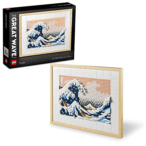 LEGO Art Hokusai – The Great Wave 31208 Building Set fo...