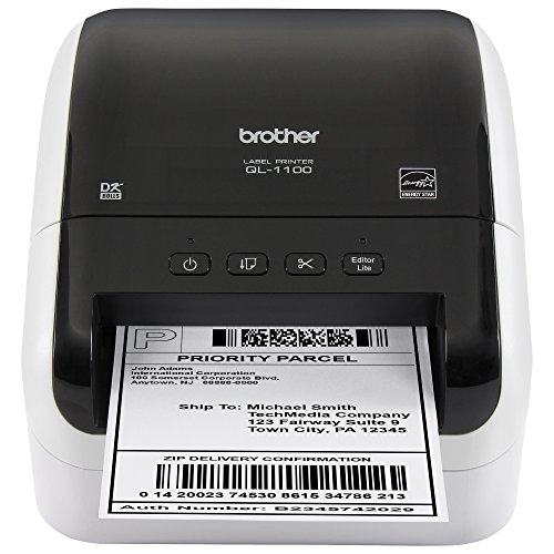 Brother QL-1100 Wide Format, Postage and Barcode Profes...