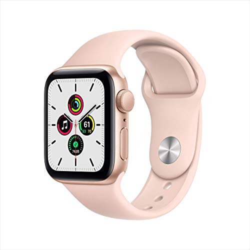 Apple Watch SE (GPS, 40mm) - Gold Aluminum Case with Pi...