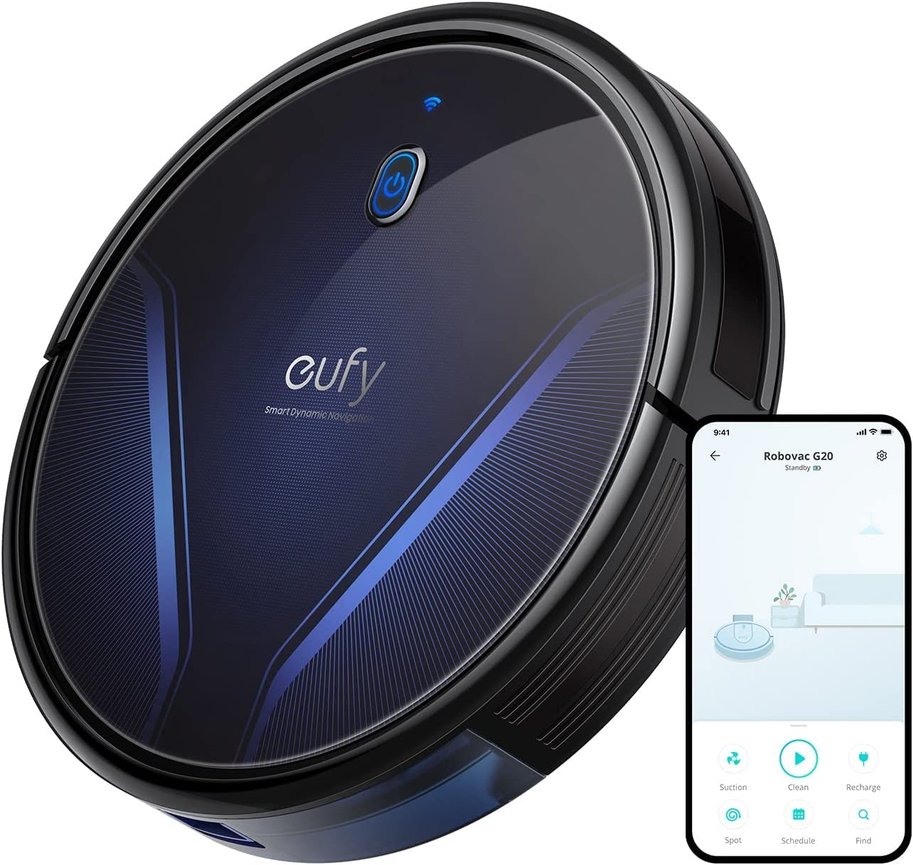 Eufy by Anker, RoboVac Robot Vacuum with Smart Dynamic Navigation